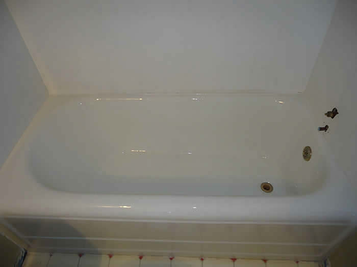 your classic 60's tub finished to look new again