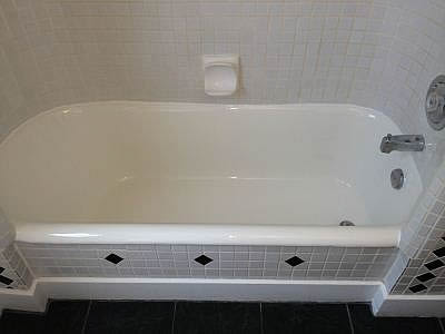 another older style refinished and re-tiled