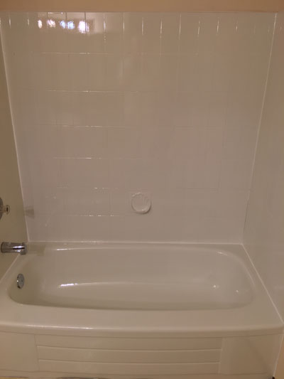 this tub enclosure and tub look like brand new