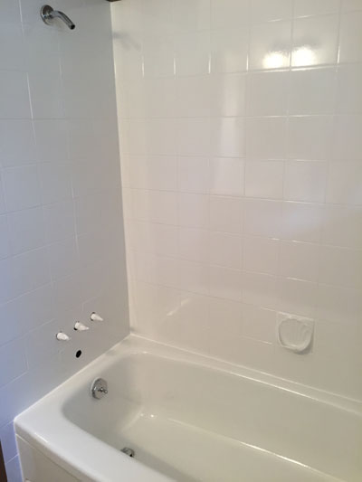 the bathtub looks like new now